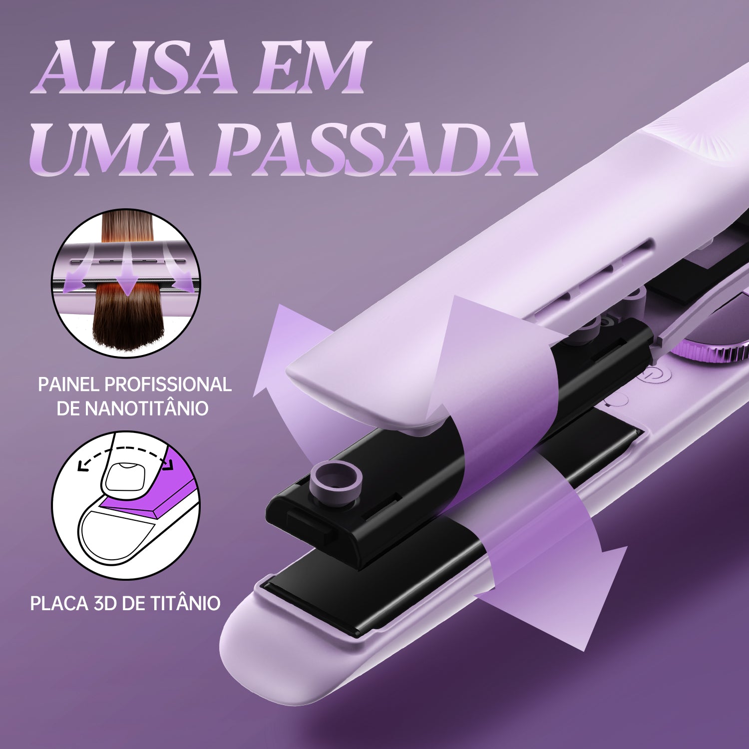 Alisador de cabelo LENA- H12