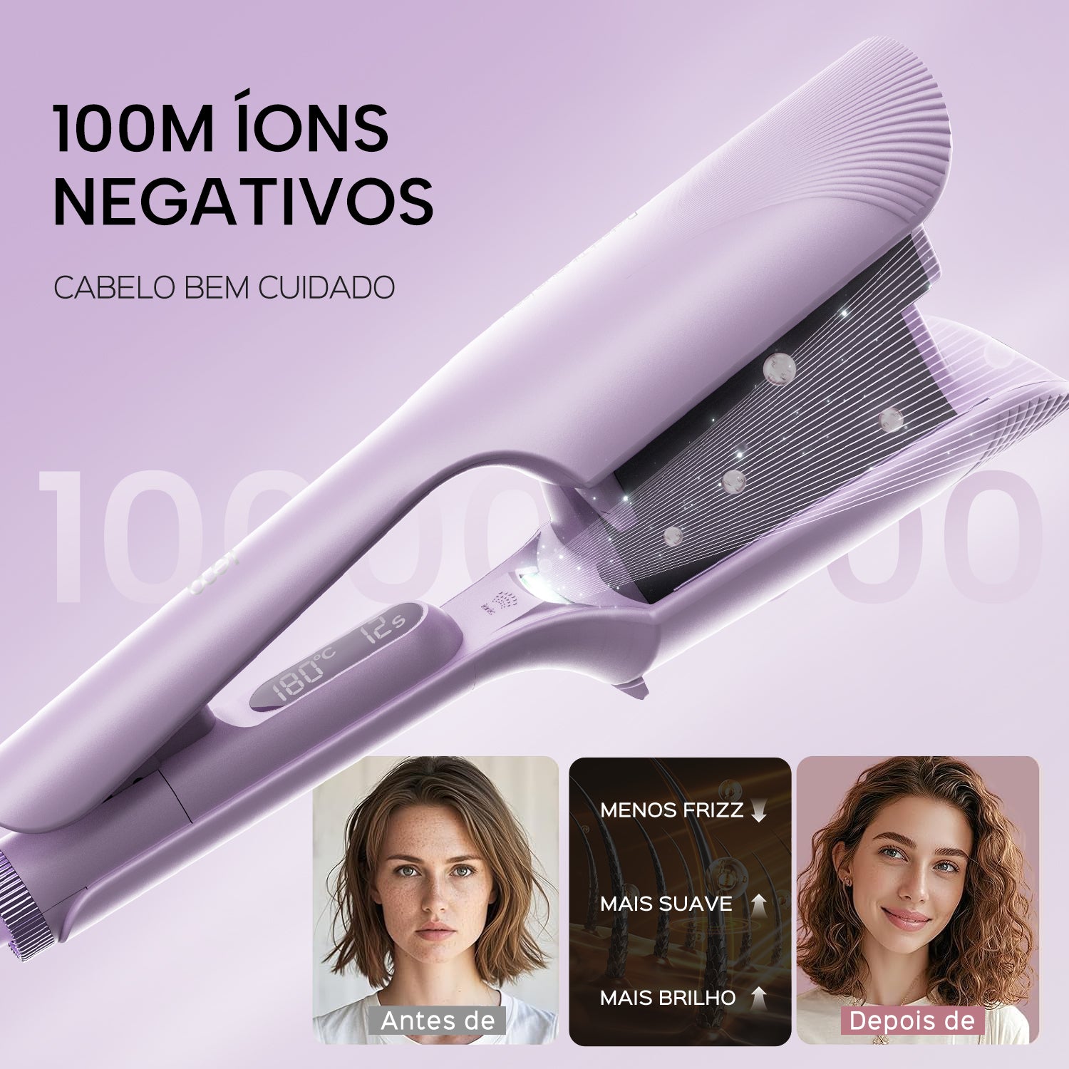 Modelador de Cachos Ondulados LENA - S17s