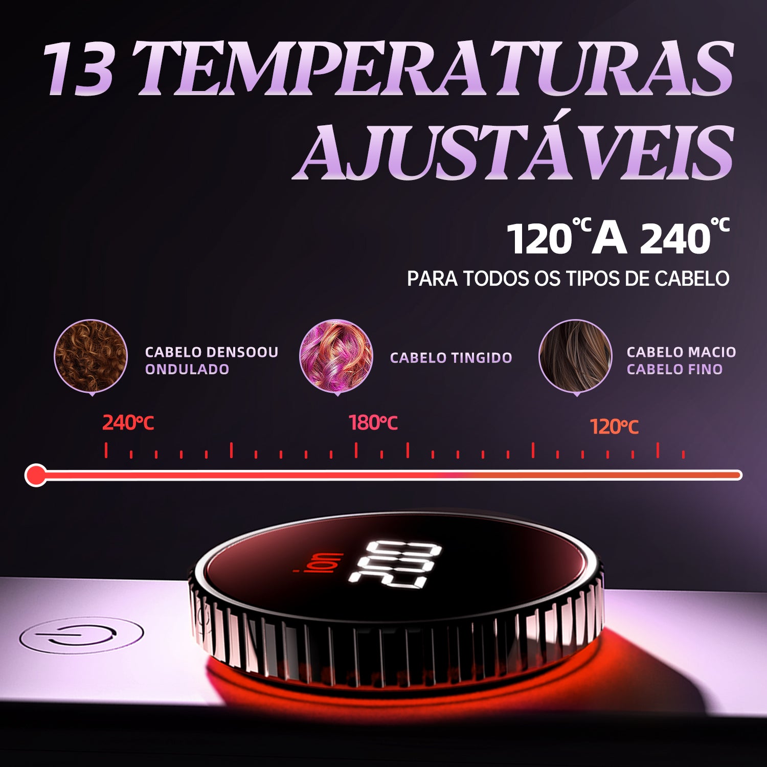 Alisador de cabelo LENA- H12